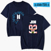 BTS T-shirt Fashion Casual Cotton Fans Hip Hop Tshirt Clothes