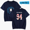 BTS T-shirt Fashion Casual Cotton Fans Hip Hop Tshirt Clothes