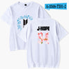 BTS T-shirt Fashion Casual Cotton Fans Hip Hop Tshirt Clothes