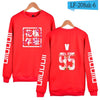 BTS Kpop Capless Hoodies And Sweatshirt For Couples Fashion Hip Hop Korea Popular Bangtan Long Hoodies Women Casual Fans Clothes