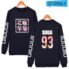 BTS Kpop Capless Hoodies And Sweatshirt For Couples Fashion Hip Hop Korea Popular Bangtan Long Hoodies Women Casual Fans Clothes