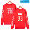 BTS Kpop Capless Hoodies And Sweatshirt For Couples Fashion Hip Hop Korea Popular Bangtan Long Hoodies Women Casual Fans Clothes