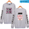 BTS Kpop Capless Hoodies And Sweatshirt For Couples Fashion Hip Hop Korea Popular Bangtan Long Hoodies Women Casual Fans Clothes