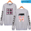 BTS Kpop Capless Hoodies And Sweatshirt For Couples Fashion Hip Hop Korea Popular Bangtan Long Hoodies Women Casual Fans Clothes