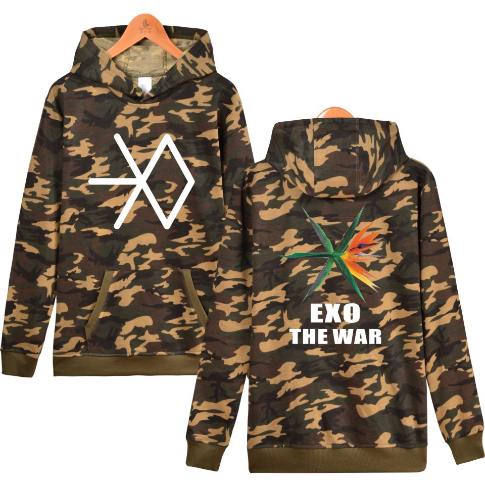 EXO Hooded Women Winter Popular Idol Hoodies Sweatshirt