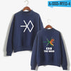 EXO THE WAR Hoodie Sweatshirt Men Korea Popular Idol Hoodie