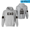 EXO Hooded Women Hoodies Sweatshirts Cotton Korean