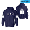 EXO Hooded Women Hoodies Sweatshirts Cotton Korean