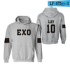 EXO Hooded Women Hoodies Sweatshirts Cotton Korean