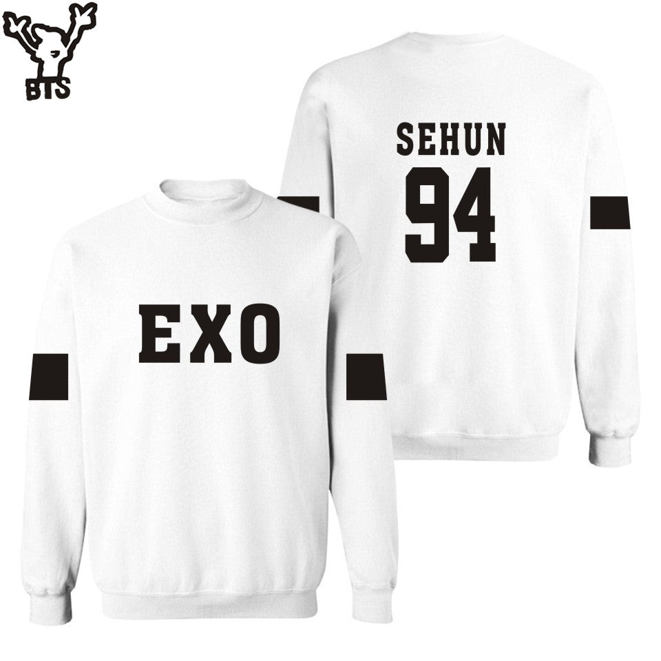 EXO Sweatshirt Pullover Women Cotton Fashion