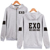 EXO Hooded Sweatshirt Women Cotton Popular Idol Casual Coat Fashion