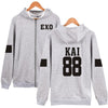 EXO Hooded Sweatshirt Women Cotton Popular Idol Casual Coat Fashion