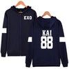 EXO Hooded Sweatshirt Women Cotton Popular Idol Casual Coat Fashion
