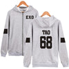 EXO Hooded Sweatshirt Women Cotton Popular Idol Casual Coat Fashion