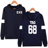 EXO Hooded Sweatshirt Women Cotton Popular Idol Casual Coat Fashion