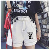 EXO New Korean Version Fashion Belt Wide Leg Shorts Hot Pants