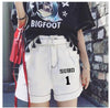 EXO New Korean Version Fashion Belt Wide Leg Shorts Hot Pants