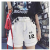 EXO New Korean Version Fashion Belt Wide Leg Shorts Hot Pants