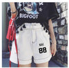 EXO New Korean Version Fashion Belt Wide Leg Shorts Hot Pants