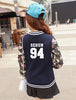 EXO Baseball Jacket Hooded Long Sleeve
