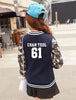 EXO Baseball Jacket Hooded Long Sleeve