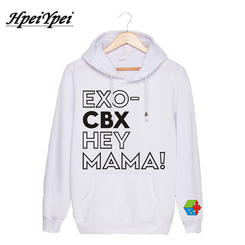 EXO CBX Hey Mama Around The Big Bell Minxi with Hooded Guard Clothes