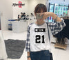 EXO Call me Baby Printing Long Sleeve T shirt o Neck