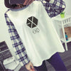 EXO Call me Baby Printing Long Sleeve T shirt o Neck