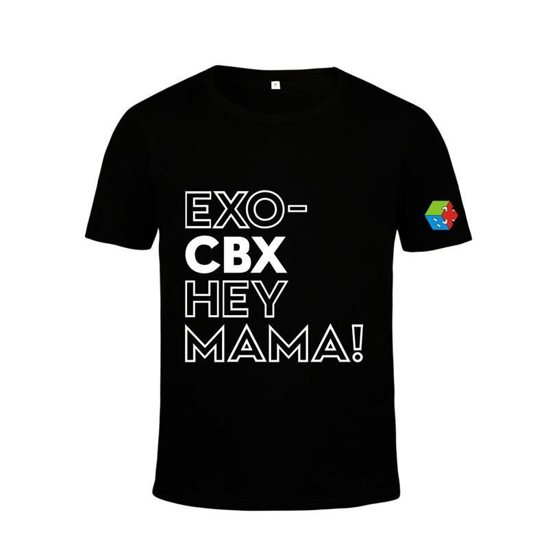 EXO CBX Album Hey Mama Cotton Tshirt