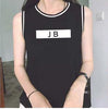 Got7 fly around the same threaded sleeves collarless T-shirt