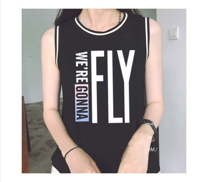 GOT7  long short sleeve T-shirt vest harness