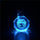 BTS  LED Crystal Glass Flashing Keychains