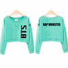 BTS Korean Version Hoodie Sweatershirt Round Neck
