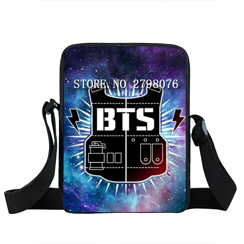 EXO / BTS  shoulder bag BTS EXO crossbody bags for women kpop BAP small bag