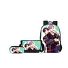 3 Pcs/set BTS Girls School Bags Cute BTS 3D Printing Backpack Fashion Cartoon