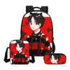 3 Pcs/set BTS Girls School Bags Cute BTS 3D Printing Backpack Fashion Cartoon