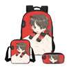 3 Pcs/set BTS Girls School Bags Cute BTS 3D Printing Backpack Fashion Cartoon