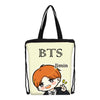 BTS Printing Messenger Bags Crossbody Bookbag for Girls Cartoon Shoulder Bag Travel Satchel