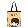 BTS Printing Messenger Bags Crossbody Bookbag for Girls Cartoon Shoulder Bag Travel Satchel
