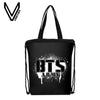 BTS Printing Messenger Bags Crossbody Bookbag for Girls Cartoon Shoulder Bag Travel Satchel
