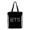BTS Printing Messenger Bags Crossbody Bookbag for Girls Cartoon Shoulder Bag Travel Satchel