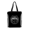 BTS Printing Messenger Bags Crossbody Bookbag for Girls Cartoon Shoulder Bag Travel Satchel