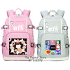BTS Printing Women Backpack Hip Pop BTS School Bags Laptop Backpack