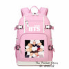 BTS Printing Women Backpack Hip Pop BTS School Bags Laptop Backpack