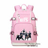 BTS Printing Women Backpack Hip Pop BTS School Bags Laptop Backpack