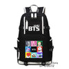BTS Printing Women Backpack Hip Pop BTS School Bags Laptop Backpack