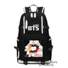 BTS Printing Women Backpack Hip Pop BTS School Bags Laptop Backpack