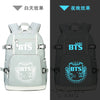 BTS Printing Women Backpack Hip Pop BTS School Bags Laptop Backpack