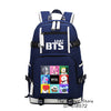 BTS Printing Women Backpack Hip Pop BTS School Bags Laptop Backpack