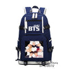 BTS Printing Women Backpack Hip Pop BTS School Bags Laptop Backpack